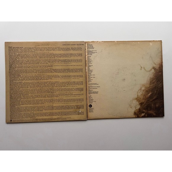 Carole King Tapestry / Rhymes & Reasons LP Ode Records VG+/VG - Picture 2 of 14